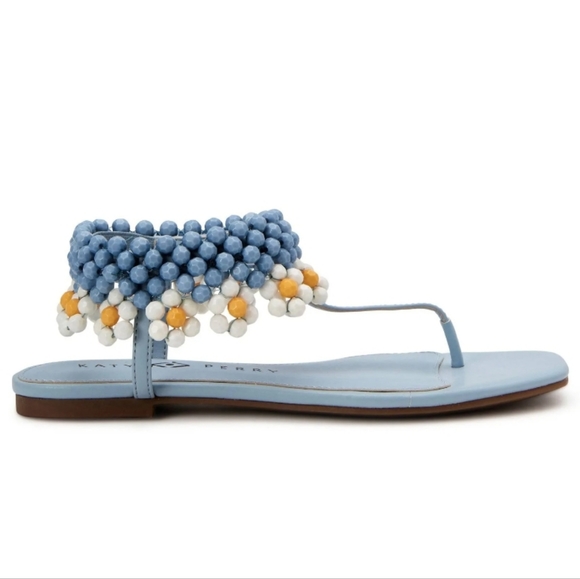 Katy Perry Gardener Anklet Sandal Blue 8 - Picture 4 of 8